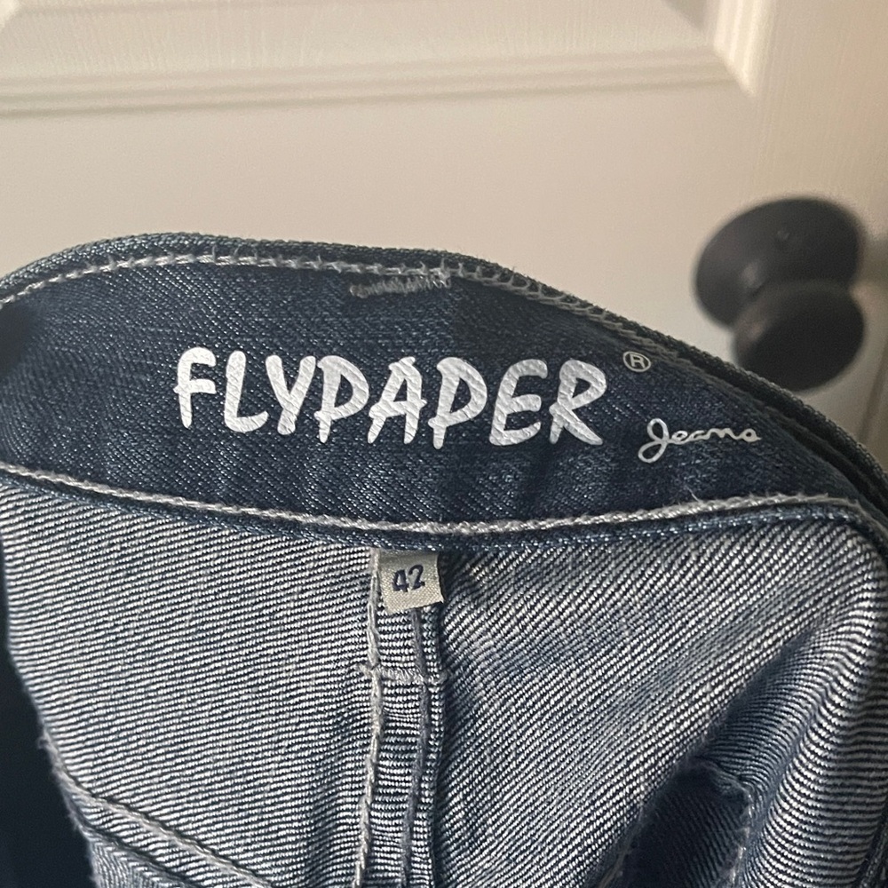 Flypaper Men's Dark Blue Jean Shorts size 42 - Picture 6 of 6